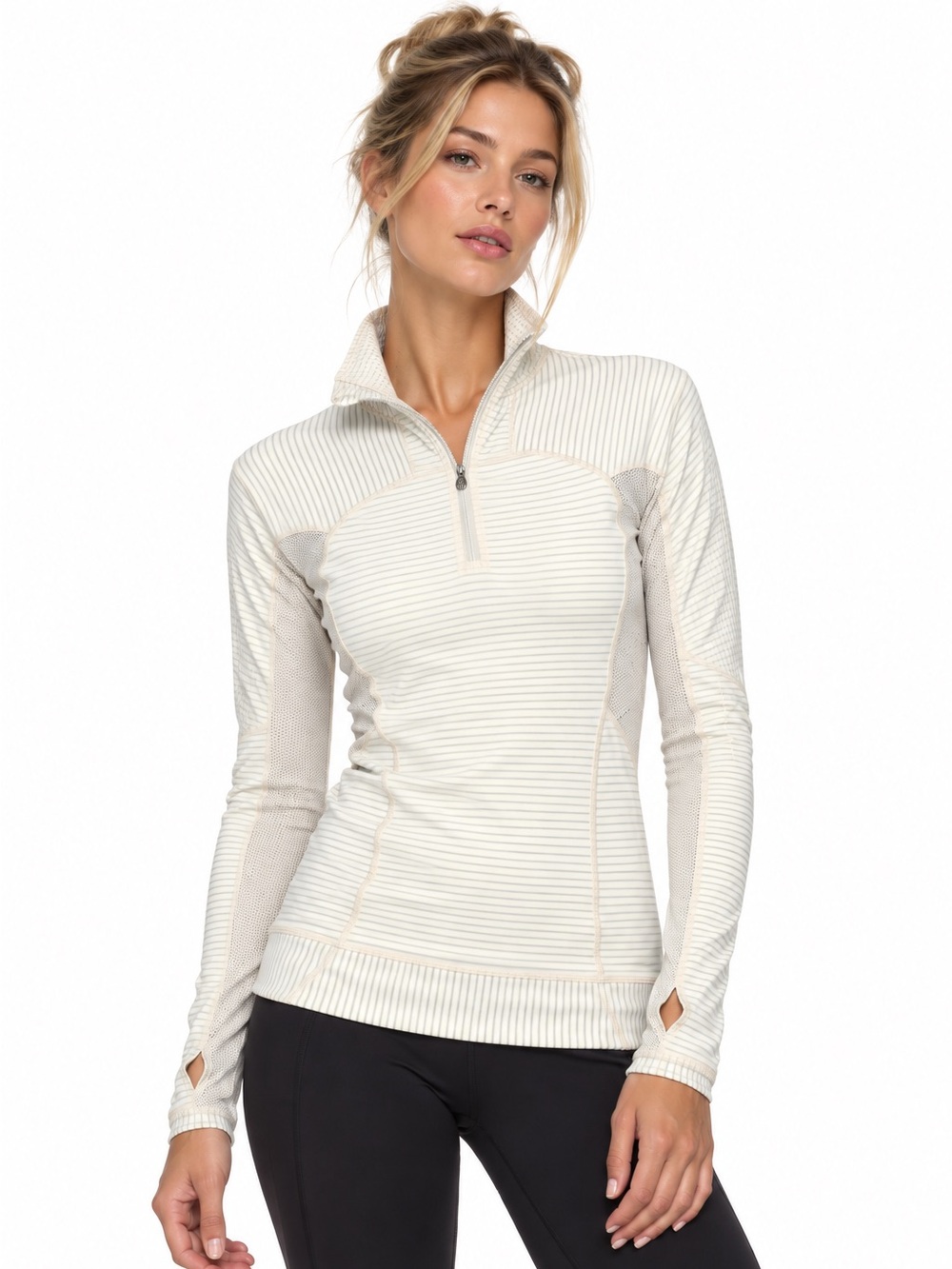 Lululemon Run For Gold 1/2 Zip size 10
